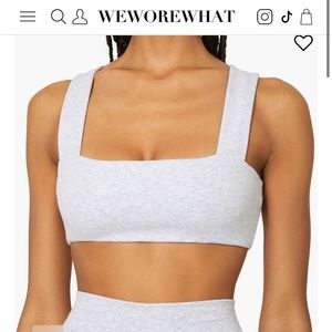 We wore what Bandeau Bra Top Cotton Jersey